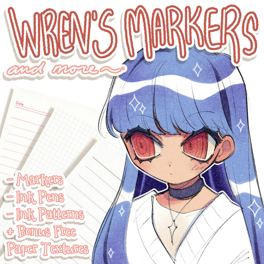 Wren's Markers & More (CSP) $5