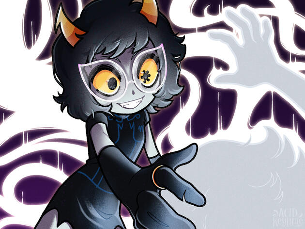 Homestuck Panel Redraw